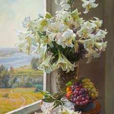 Схема вышивки «Из цикла Лилии.»