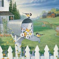 летний пейзаж