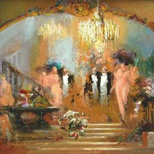 Схема вышивки «Бал,бал,бал»