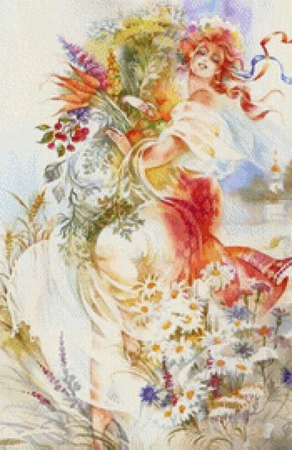 королева лета - девушка - предпросмотр