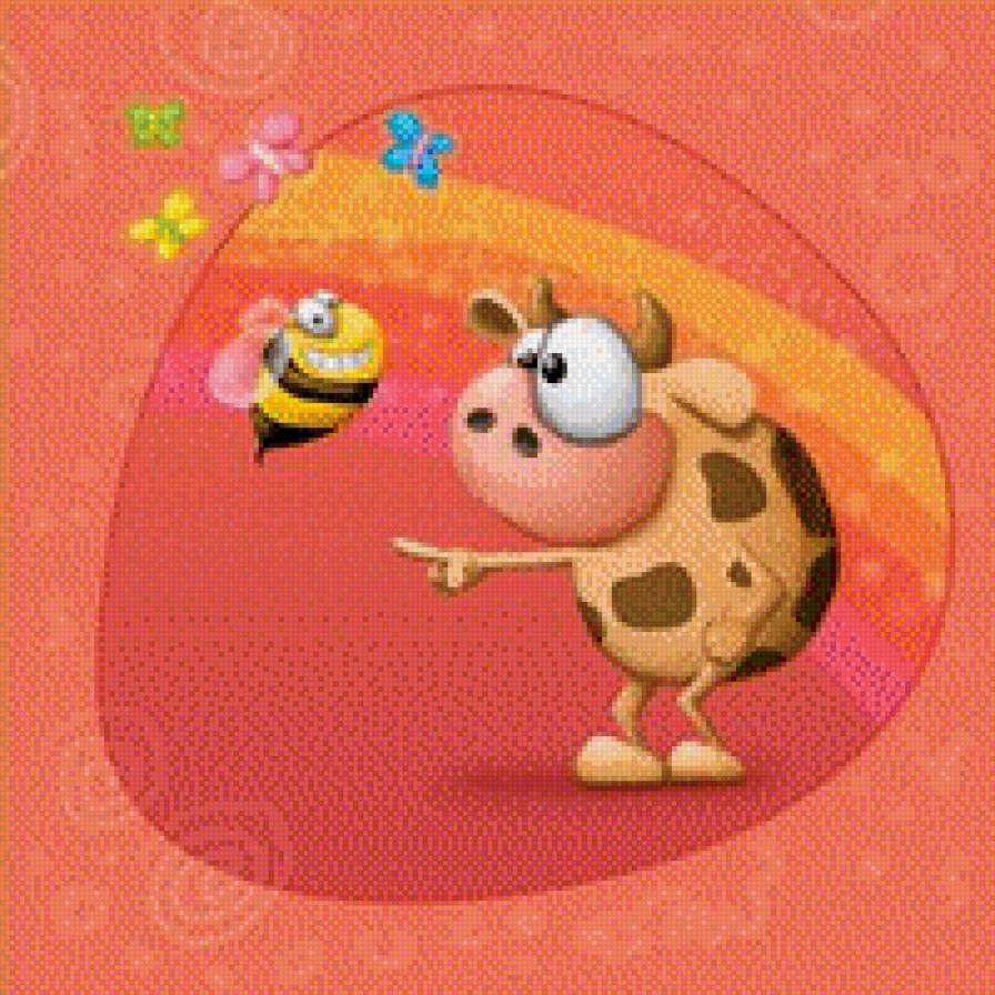 Коровка - деткам - предпросмотр