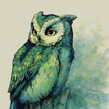 Схема вышивки «owl»