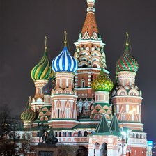 Схема вышивки «Храм Василия Блаженного»