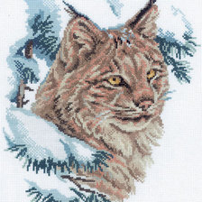 Схема вышивки «рысь1»