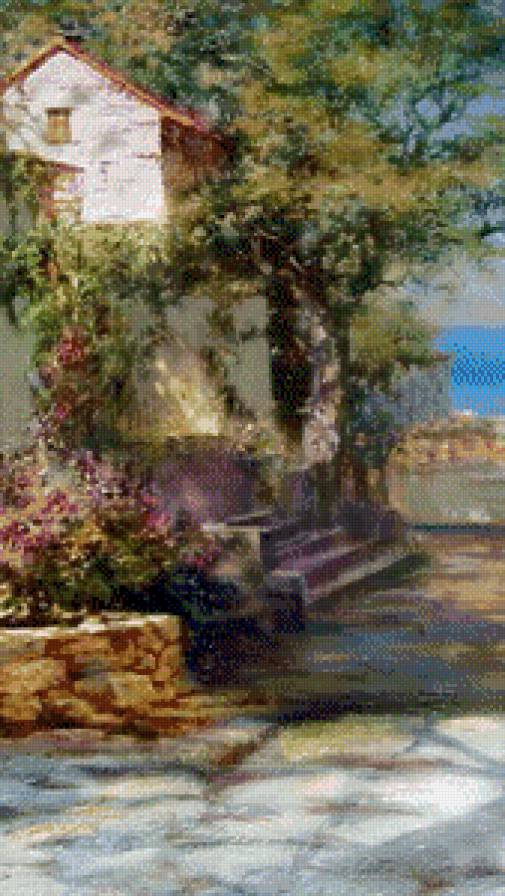 Райский уголок - дома, природа, море - предпросмотр