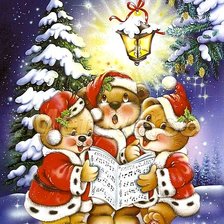 Схема вышивки «Рождественская песня»