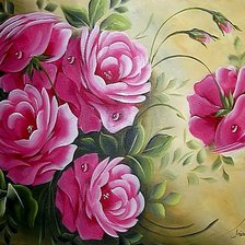 Схема вышивки «Розы»