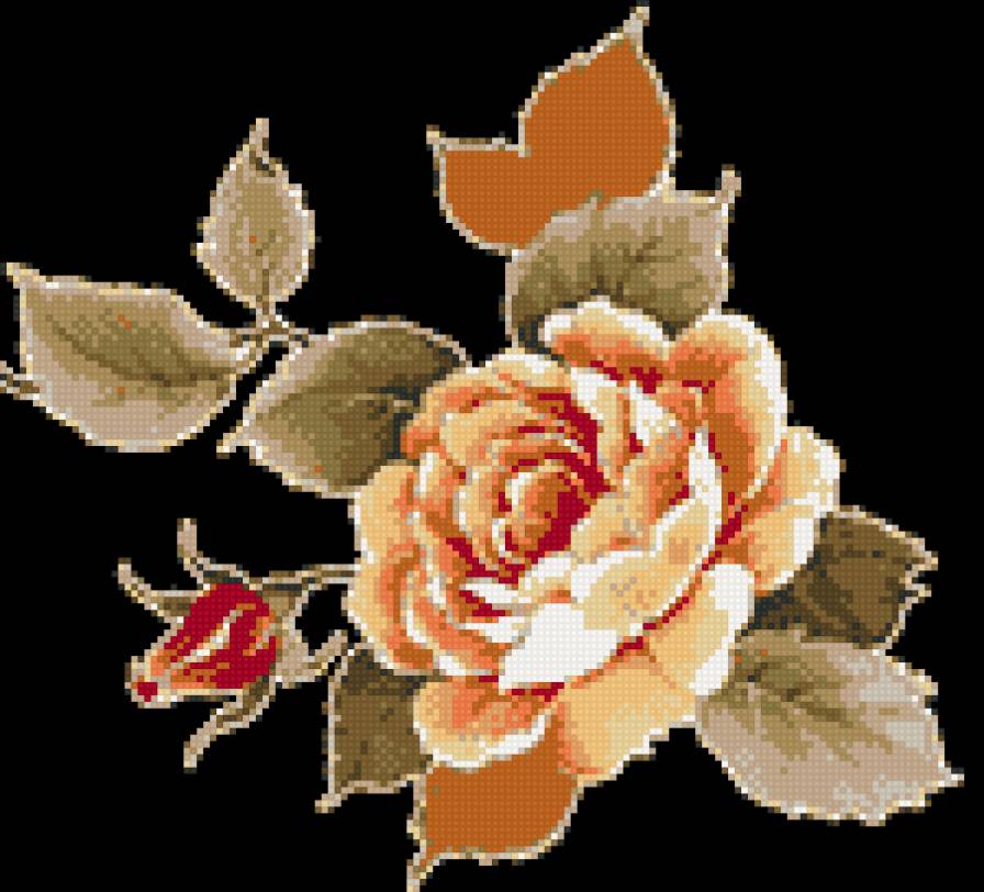 чайная роза - предпросмотр