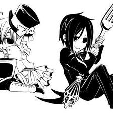 Схема вышивки «Темный дворецкий»