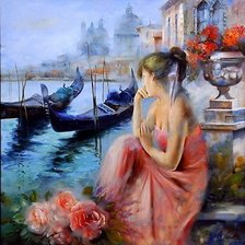 Схема вышивки «Венеция»