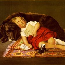 Схема вышивки «Набегалась..»