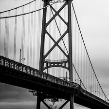 Схема вышивки «Мост»