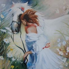 Схема вышивки «Красота женщины»