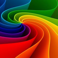 Схема вышивки «Абстракция-радуга»