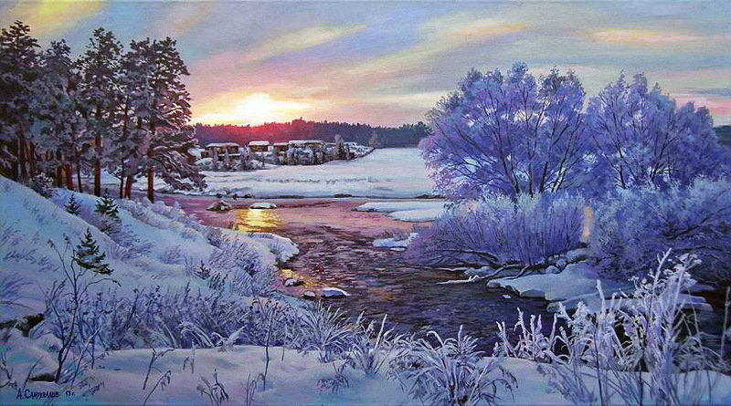 Зима - зима, снег - оригинал