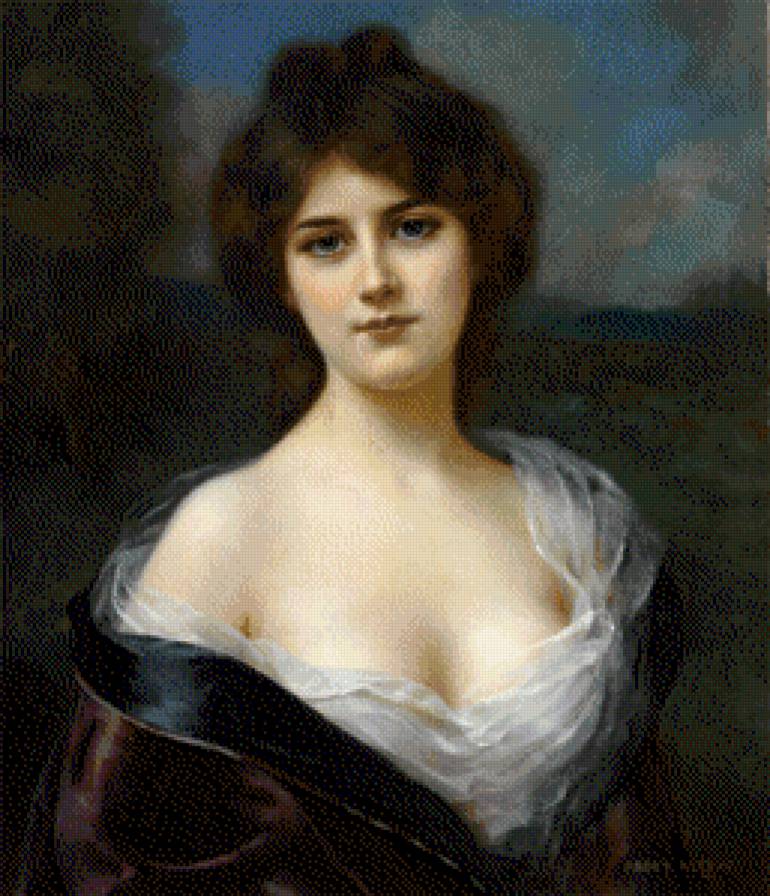 Портрет дамы - предпросмотр