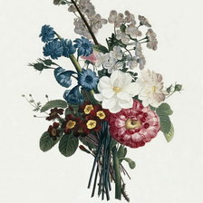 Схема вышивки «Скромный букет»