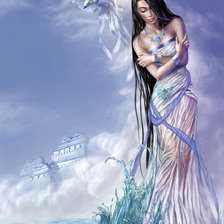 Схема вышивки «рожденная из моря»