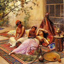 Схема вышивки «отдых»