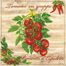 Схема вышивки «Томатики.»