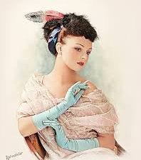 Схема вышивки «девушка»