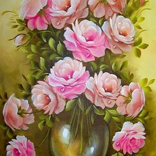 Схема вышивки «Нежность роз»