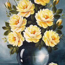 Схема вышивки «Нежность роз»