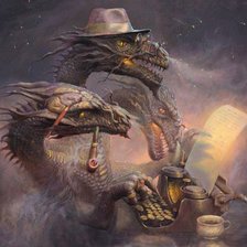 Схема вышивки «Детектив»