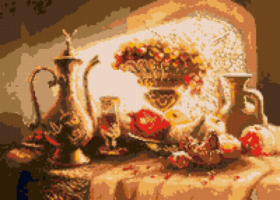 натюрморт восточный - предпросмотр