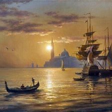 Схема вышивки «венеция»