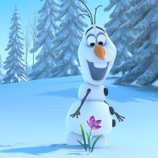 Схема вышивки «олаф»