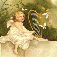 Схема вышивки «Ангелок.»