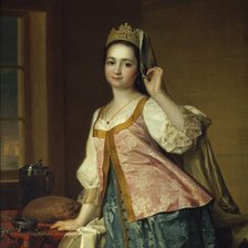 Схема вышивки «Кокетка»