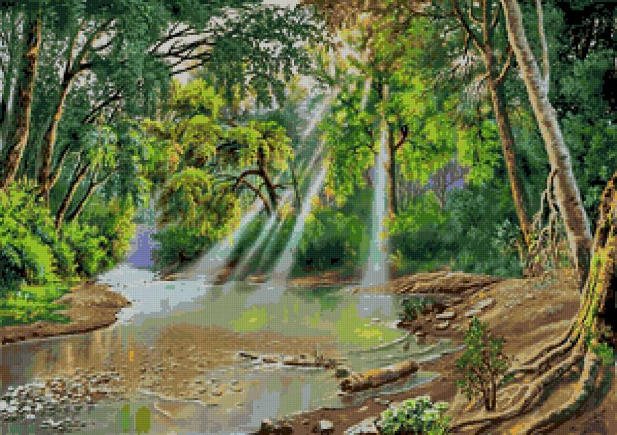 тайна - пейзаж, в.цыганов - предпросмотр