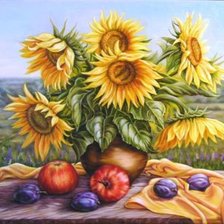 Схема вышивки «Натюрморт»