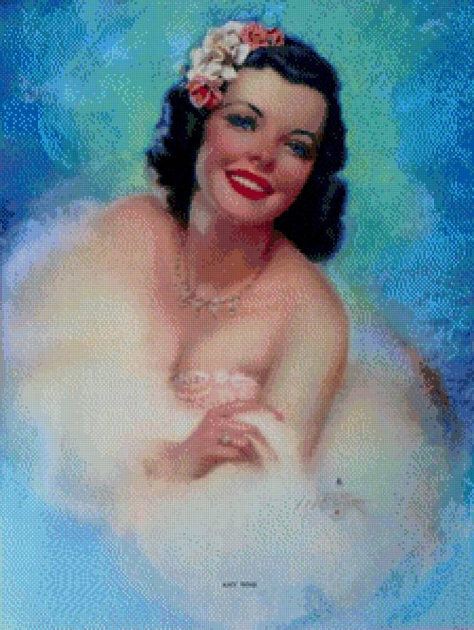 Портрет девушки - предпросмотр