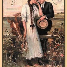 Схема вышивки «Свидание»