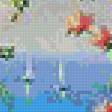 Предпросмотр схемы вышивки «вид на море» (№609580)