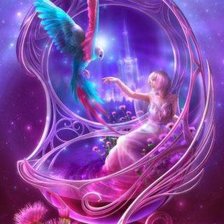 Схема вышивки «фентези»