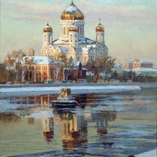 Схема вышивки «Храм 1»