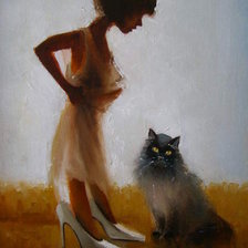 Схема вышивки «Мамины туфли»