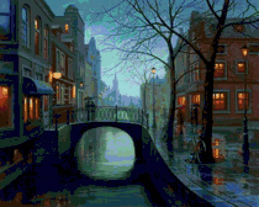 Городской пейзаж (Евгений Лушпин) - предпросмотр