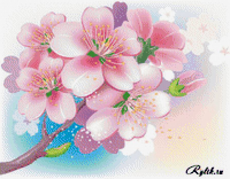 Сакура - цветы, восток, сакура, дерево - предпросмотр