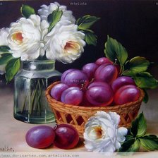 Схема вышивки «натюрморт»