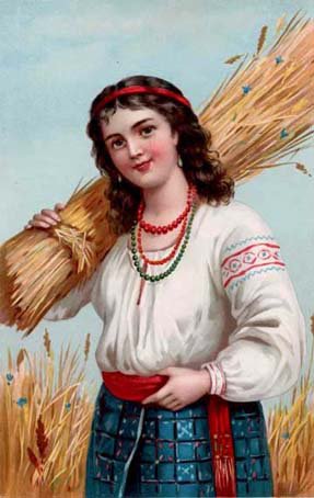 Украиночка - девушка, красавица - оригинал