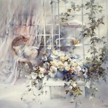 Схема вышивки «уютный уголок»