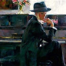 Схема вышивки «Музыка»