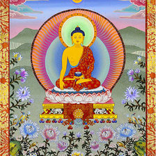 Схема вышивки «будда2»