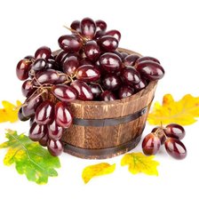 Схема вышивки «виноград»