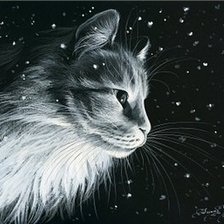 Схема вышивки «серия "Кошки" 1»